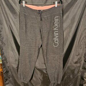 Calvin Klein Performance dark grey sweat pants. Size M